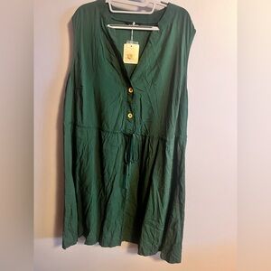 Midi Green Dress